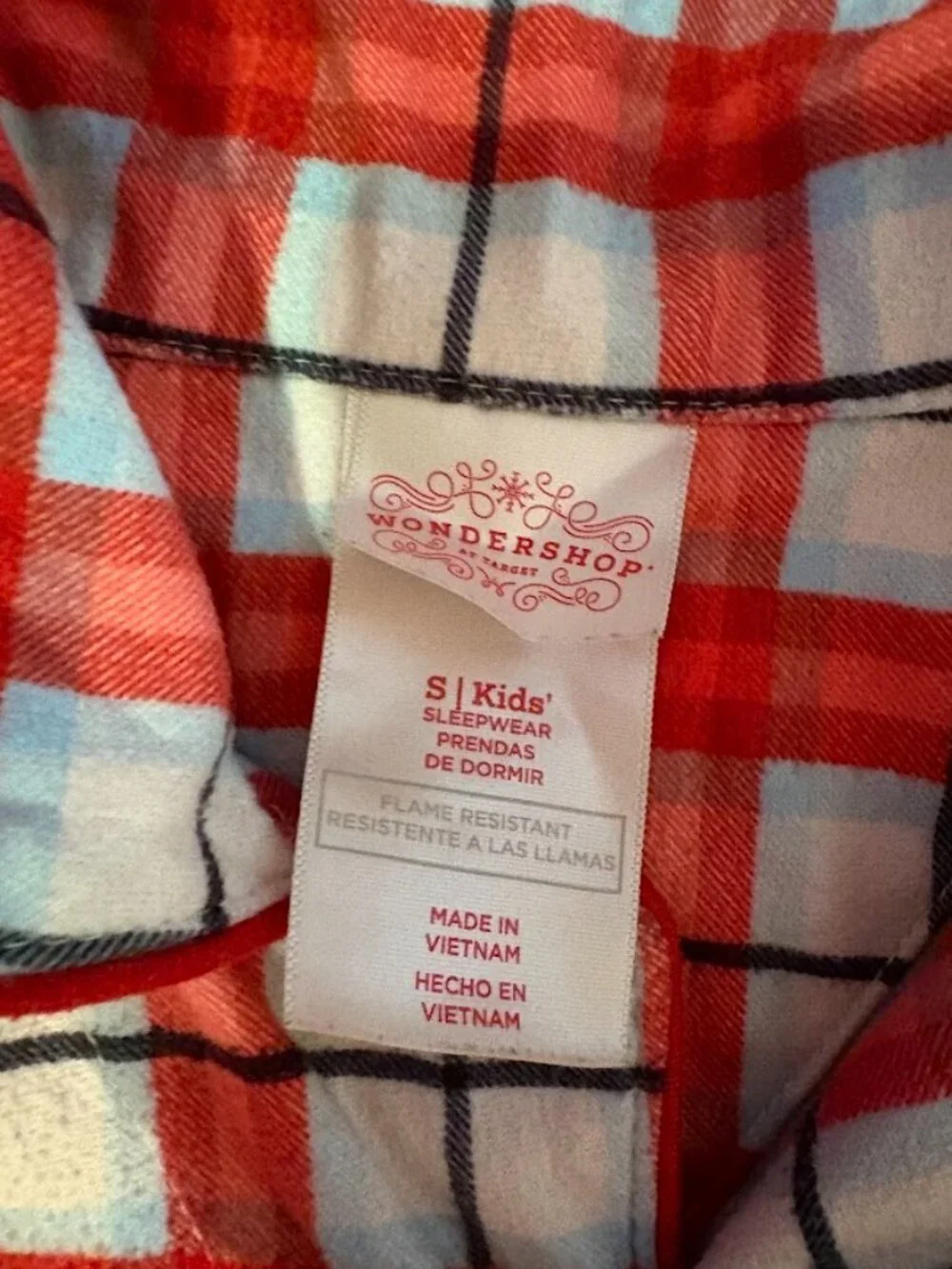 Size Small Cat and Jack Holiday Pajamas